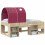 VidaXL vidaXL Bed Tunnel 2 pcs Red 211 x 52.5 x 2 cm Polyester 4