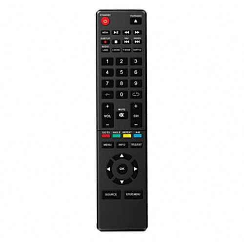 Original Remote Control for THR9910, THR7610, LD9420 and LD2520 Receiver, Replacement Remote, Compact Black Design