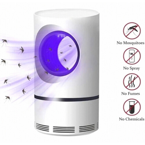Ηλεκτρική λάμπα κουνουπιών 5W UV LED παγίδα εντόμων, απωθητικό μυγών για οικι