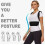 Posture Corrector for Men and Women, Adjustable Back Support Brace, Relieves Back Pain, Comfortable Posture Alignment Su 1