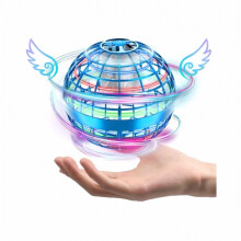 Toupie volante lumineuse, mini drone, cadeau idéal pour les enfants de 6 à 18 ans, jeu d'intérieur.