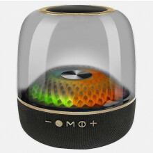 40W Wireless Bluetooth Speaker with LED Colorful Lights, Portable Music Box for Home and Parties