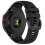 Συμβατό με Garmin Approach S70 47 χιλιοστά σιλικόνης λουράκι ρολογιού μαλακό σπορ α 1