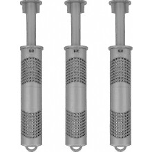 Cartouches filtrantes minérales pour spa, grises, lot de 3