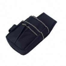 Leather Tool Bag with Nail Pocket, Knife, Hammer and Tape Measure Holder, Durable Work Belt Pouch