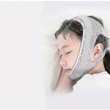 Bandage en forme de V anti-bouche ouverte pour enfants, ceinture correctrice de respiration buccale pour une utilisation nocturne, conf