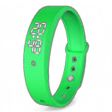 Montre de rappel vibrante avec jusqu'à 6 alarmes quotidiennes, notification silencieuse, affichage numérique facile à lire, noire