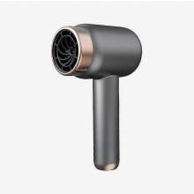 Sèche-cheveux sans fil, 3 vitesses, rechargeable, séchage rapide, silencieux, portable, idéal pour les voyages, le camping et la plage.