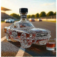 Geeignet für 350-ml-Whiskykaraffe, Flasche in Form eines Weißkopfseeadlers, Dackels und einer Eule, dekoratives Adlerdesign