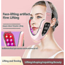 Μασάζ αδυνατίσματος προσώπου Microcurrent V Face Lifting EMS, διπλοσάγονο, φωτοθεραπεία
