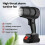 Ηλεκτρικός φυσητήρας αέρα κυκλώνα 1000W Turbo Jet Fan για απομάκρυνση και ξήρανση χ 2