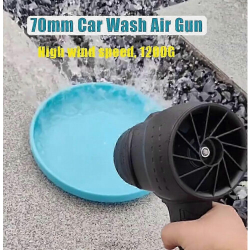 Ηλεκτρικός φυσητήρας αέρα κυκλώνα 1000W Turbo Jet Fan για απομάκρυνση και ξήρανση χ 2