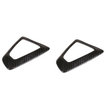 2X Car Gear Shift Frame Trim für - 1 2 3 4 Serie F20 F21 F22 F23 F30 F34 F35 F32 F33 F36 Carbon Fiber Style