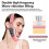 Μασάζ αδυνατίσματος προσώπου Microcurrent V Face Lifting EMS, διπλοσάγονο, φωτοθεραπεία 4