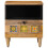 VidaXL vidaXL Bedside Cabinet 2 pcs Natural 40 x 33 x 46 cm Solid Mango Wood 5