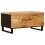 VidaXL vidaXL Coffee Table Brown 80 x 50 x 40 cm Solid Mango Wood 5