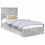 VidaXL vidaXL Storage Bed Concrete Grey 90 x 190 cm Engineered Wood 5