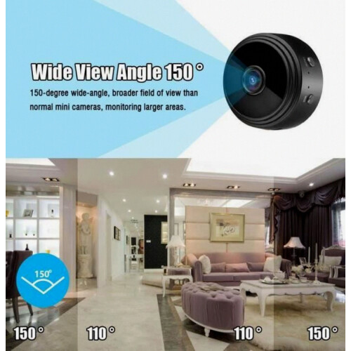 Mini Spy Camera Wireless WiFi IP Security Camera HD 1080P Remote DVR Compact Hidden Camera 2