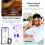 Έξυπνο δαχτυλίδι για άνδρες και γυναίκες, Bluetooth, παρακολούθηση καρδιακών πα 4