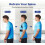 Posture Corrector for Men and Women, Adjustable Back Support Brace, Relieves Back Pain, Comfortable Posture Alignment Su 3