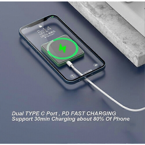 E30 10000mAh μαγνητική ασύρματη εξωτερική μπαταρία τροφοδοτικού συμβατή με iPhon 2