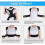 Posture Corrector for Men and Women, Adjustable Back Support Brace, Relieves Back Pain, Comfortable Posture Alignment Su 4