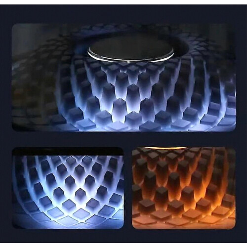 Ασύρματο ηχείο Bluetooth 40W με πολύχρωμα φώτα LED, φορητό μουσικό κουτί για το σπί 2