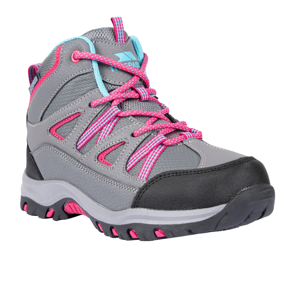 Trespass (11 Uk Child, Grey) Childrens/Kids Gillon Ii Walking Boots