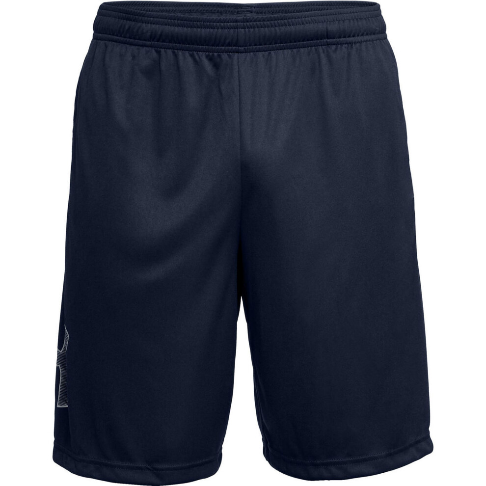 Under Armour (L, Academy Blue/Steel) Mens Tech Shorts