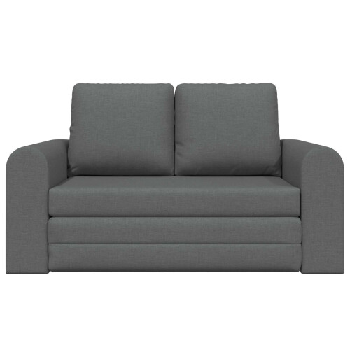 VidaXL vidaXL Folding Sofa Bed Dark Grey 148 x 71 x 83 cm Fabric 2