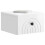 VidaXL vidaXL Wall-Mounted Bedside Cabinet with Drawer 2 pcs High Gloss White 2