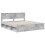 VidaXL vidaXL Bed Frame with Headboard Concerte 180 x 200 cm Solid Pine Wood 4
