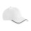 (One Size, White/Black) Beechfield Match Day Baseball Cap 1