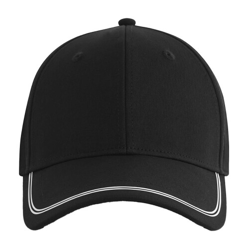 (One Size, Black/White) Beechfield Match Day Baseball Cap 2