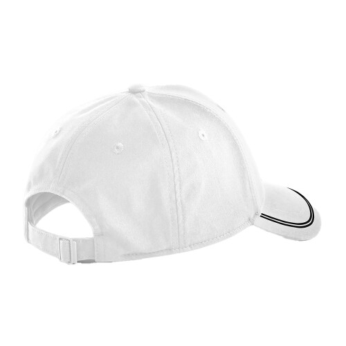 (One Size, White/Black) Beechfield Match Day Baseball Cap 1