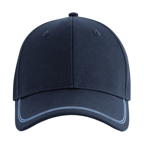(One Size, Navy/Sky Blue) Beechfield Match Day Baseball Cap 2