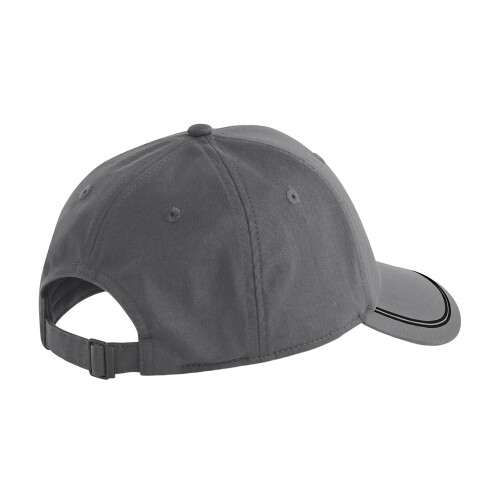 (One Size, Gunmetal/Black) Beechfield Match Day Baseball Cap 1