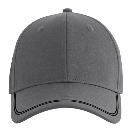 (One Size, Gunmetal/Black) Beechfield Match Day Baseball Cap 2