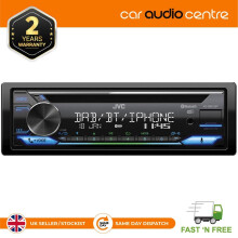 JVC KD-DB922BT DAB+ Bluetooth Alexa USB AUX CD Car Stereo – iPhone/Android SWC