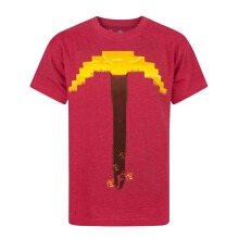 Minecraft Boys Pickaxe Short-Sleeved T-Shirt