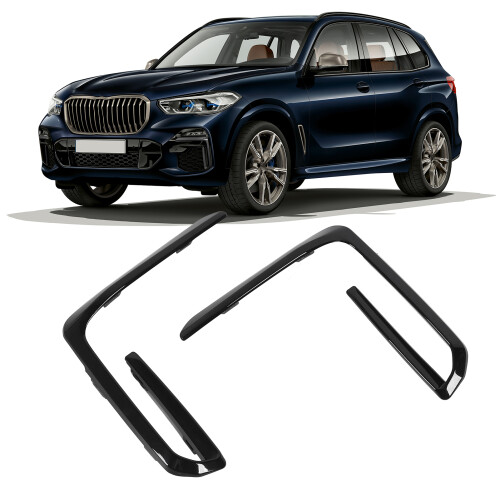 Hochglanz Zierleiste Frontstoßstange BMW X5 G05 2