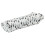 VidaXL vidaXL Boat Rope 15 m 1 White and Black Polyester 5