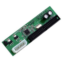 2Pcs 7+15Pin 2.5 Female to 3.5 Inch IDE Adapter Converter Male 40 Pin Port for ATA 133 100 HDD CD DVD Serial