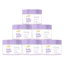(French Lavender & Oat Milk) Dove Body + Mind Smoothing Body Scrub 295ml, 6 Pack - Lavender or Dragon Fruit