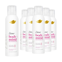 Dove Body + Mind Rich Shower Foam, Dragon Fruit & Primrose, 200ml, 6 Pack