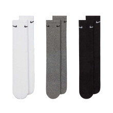 (2 UK-5 UK, Multicoloured) Nike Unisex Adult Everyday Cushioned Crew Socks (Pack of 3)