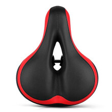VOANZO Bike Seat Bicycle Saddle,Comfortable Soft Wide Bike Saddle Bicycle Breathable Professional Mountain Bike Seat Cushion Memory for MTB Road Gel