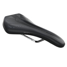 WTB Rocket Mountain Bike Seat (Saddle) - Fusion Form Base - Thick Padding - Handle for Lifting E-Bikes (Stainless Steel Rail)