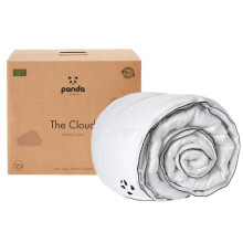 Panda Cloud Bamboo UK Single Sized Duvet for All Seasons | Hypoallergenic, Comfy & Lightweight | Microfibre & Bamboo Blend | Ideal for Summer &