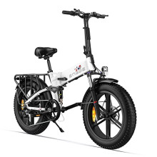 ENGWE Folding Electric Bike 250W E-Bike Adult, 20"4.0" With Thick Off-Road Tyres, 48V 13Ah Replaceable Lithium Battery Range Up To 120KM, 25KM/H